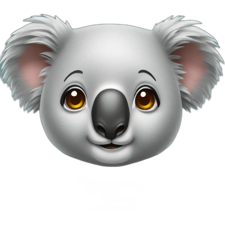 koala with thermometer emoji