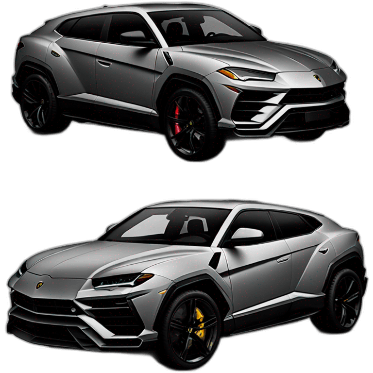 Lamborghini Urus Black emoji