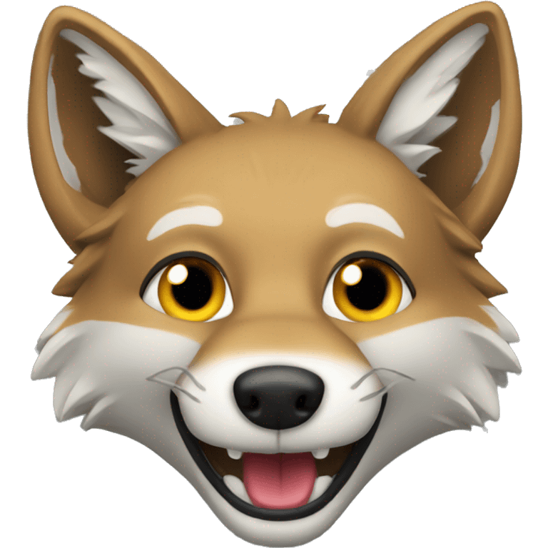 Coyote happy  emoji