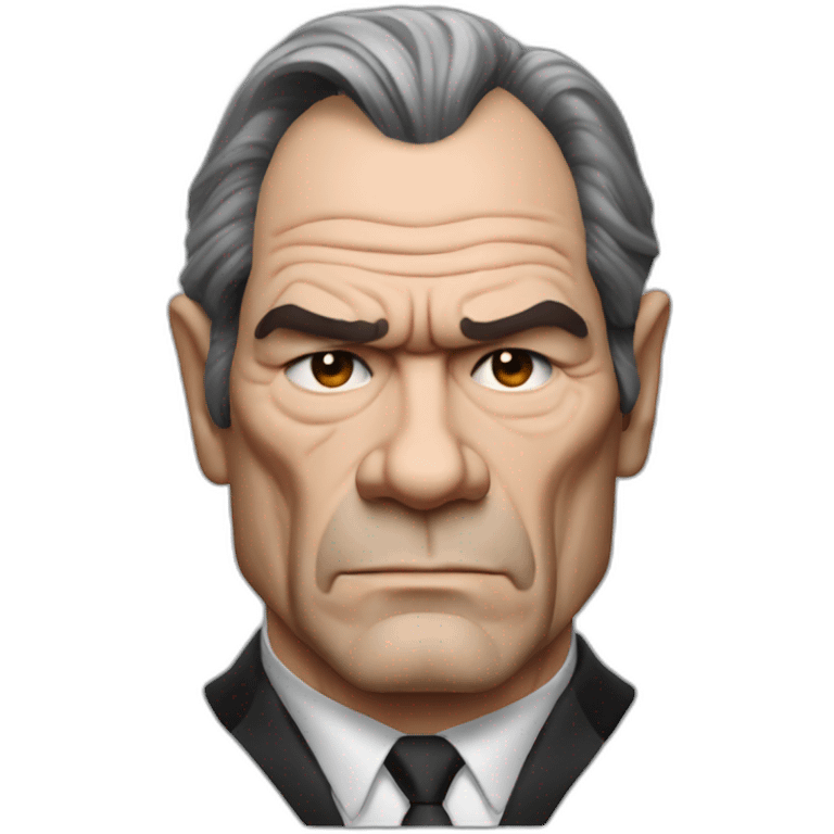 tommy lee jones serious shoulders emoji