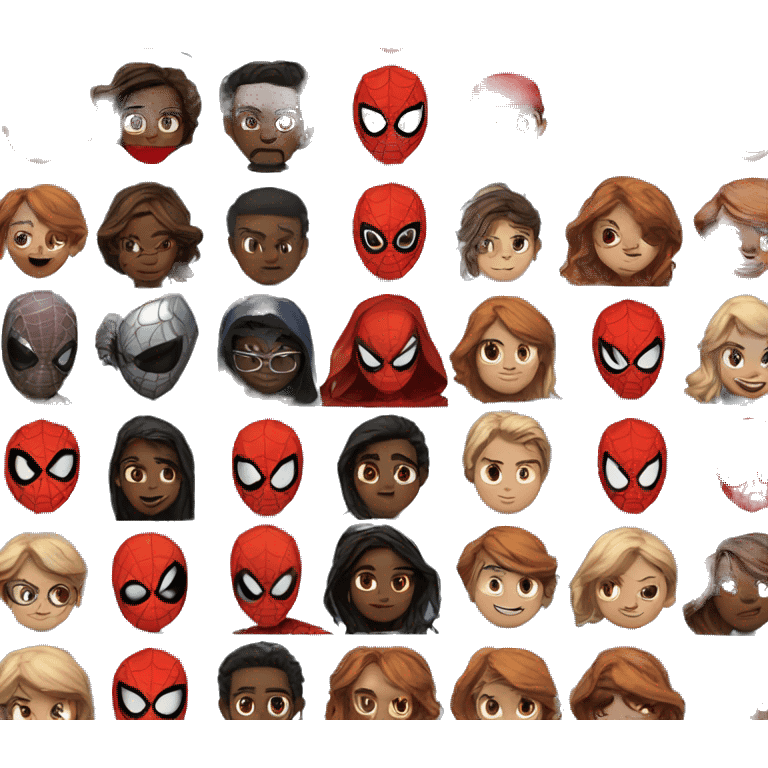 SPIDER-MAN 20 emoji