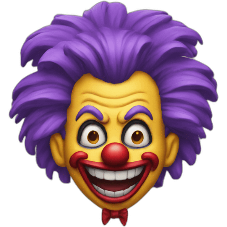 Killer klown emoji