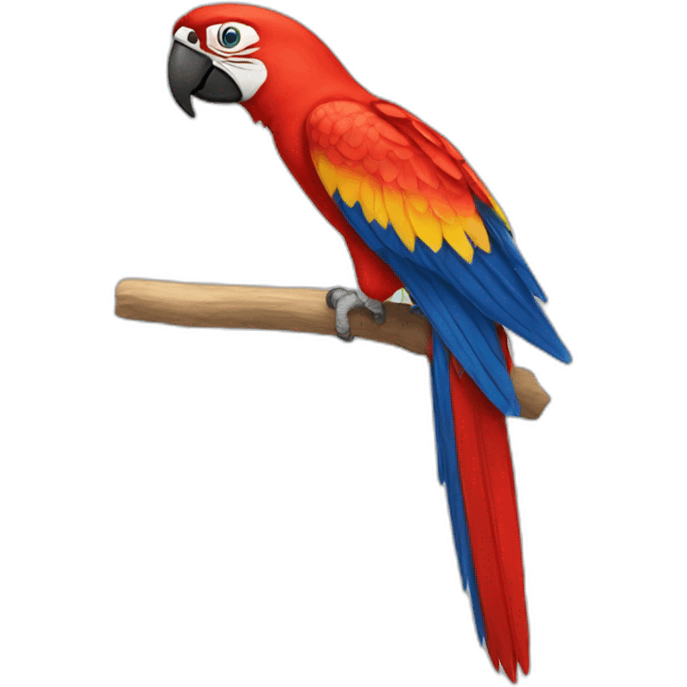 Scarlet Macaw emoji