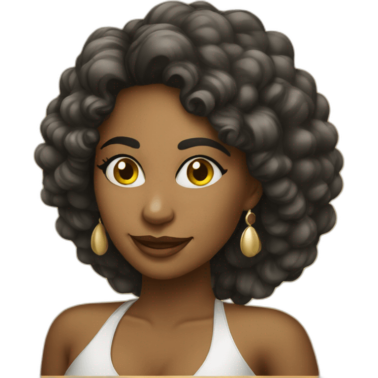 Performer woman brazilian emoji