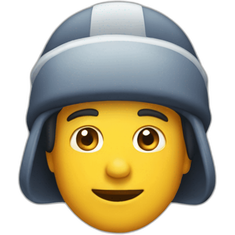 Toboggan emoji