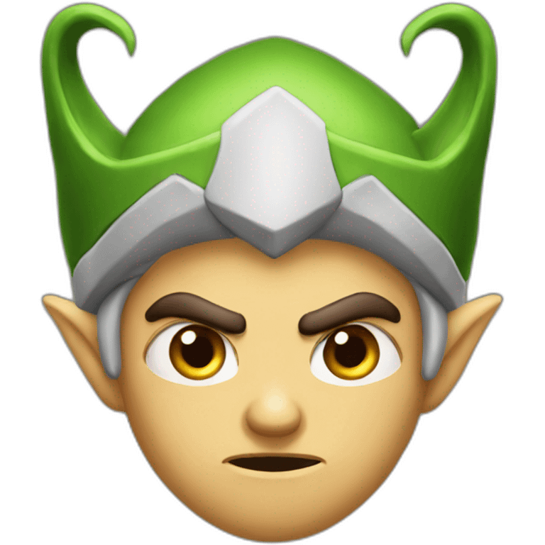 angry elf emoji