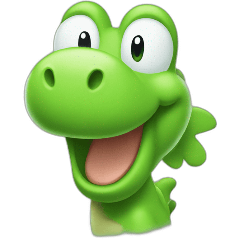 yoshi happy emoji