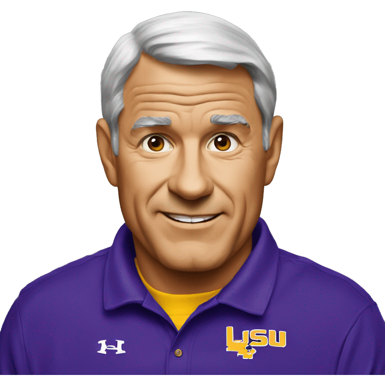 LSU football coach O emoji