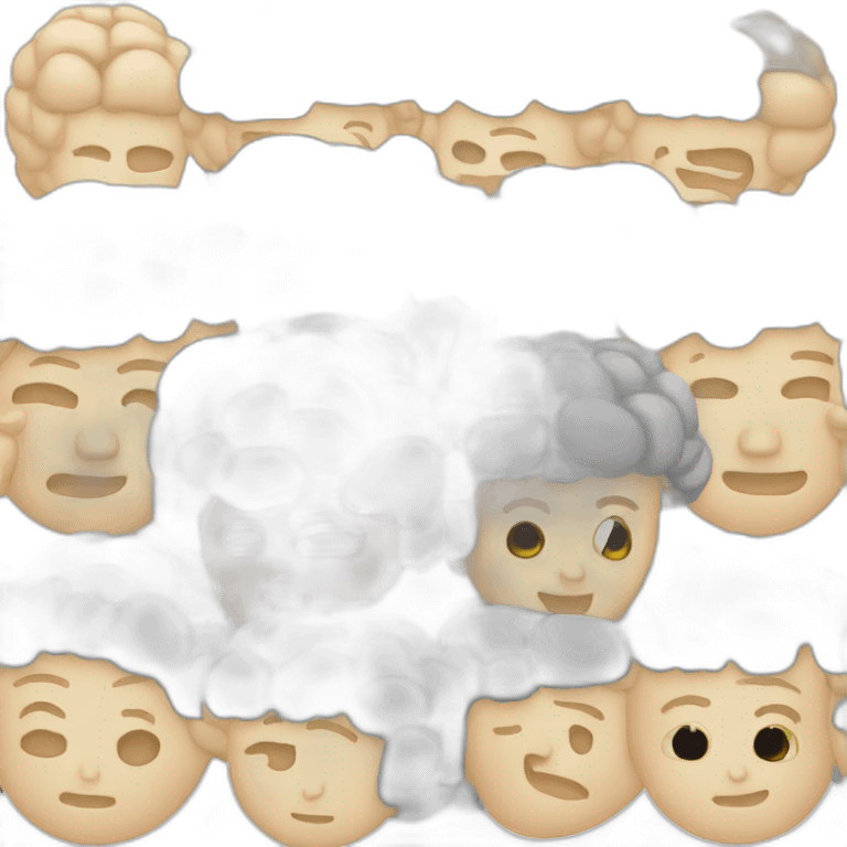 brain racing emoji