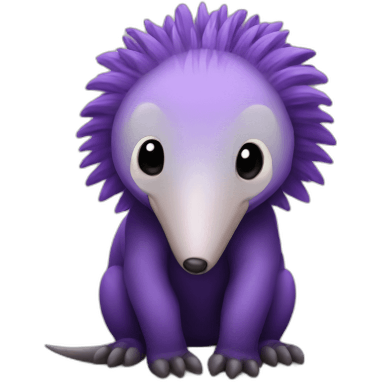 purple anteater emoji