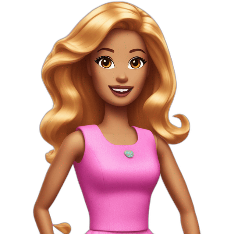 Barbie ica Spice emoji