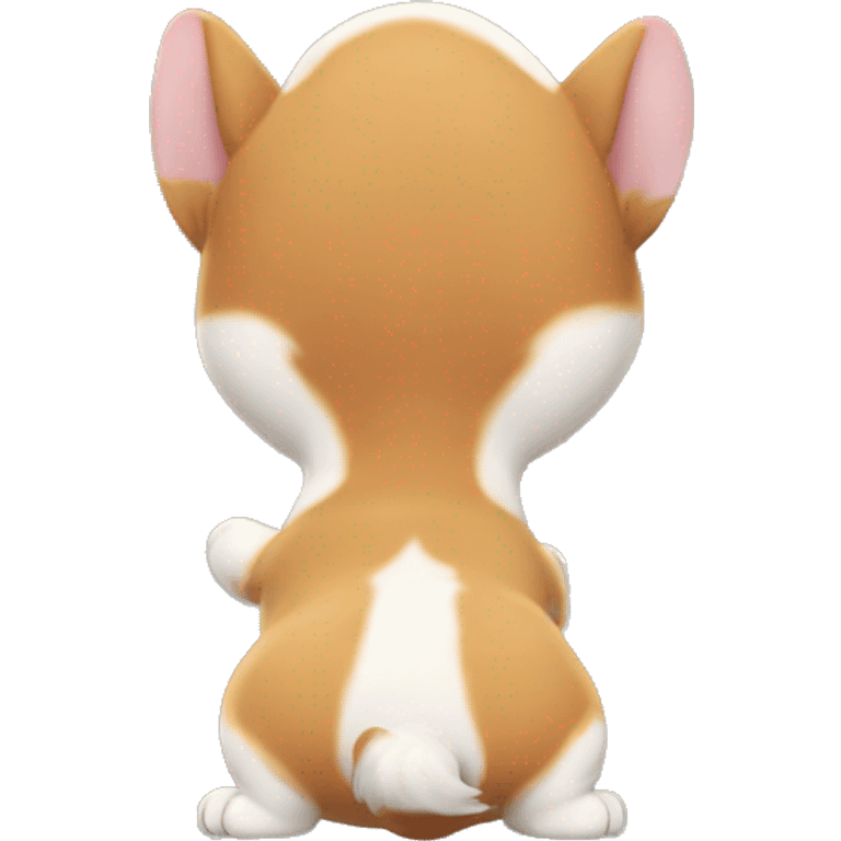 Corgi butt emoji