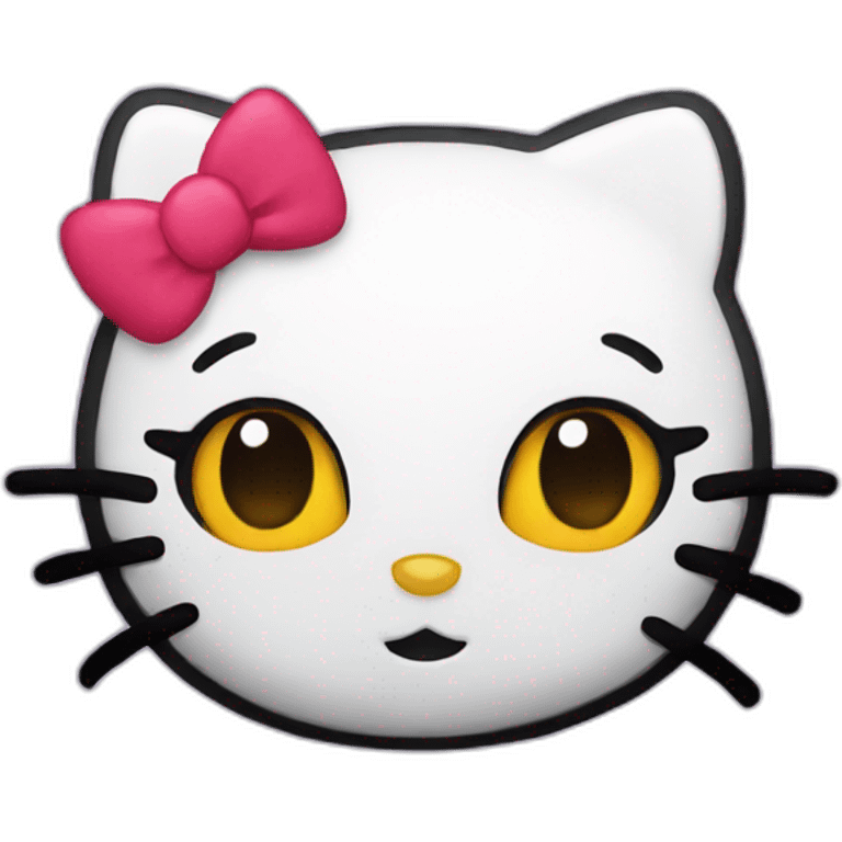 Hello kitty emoji