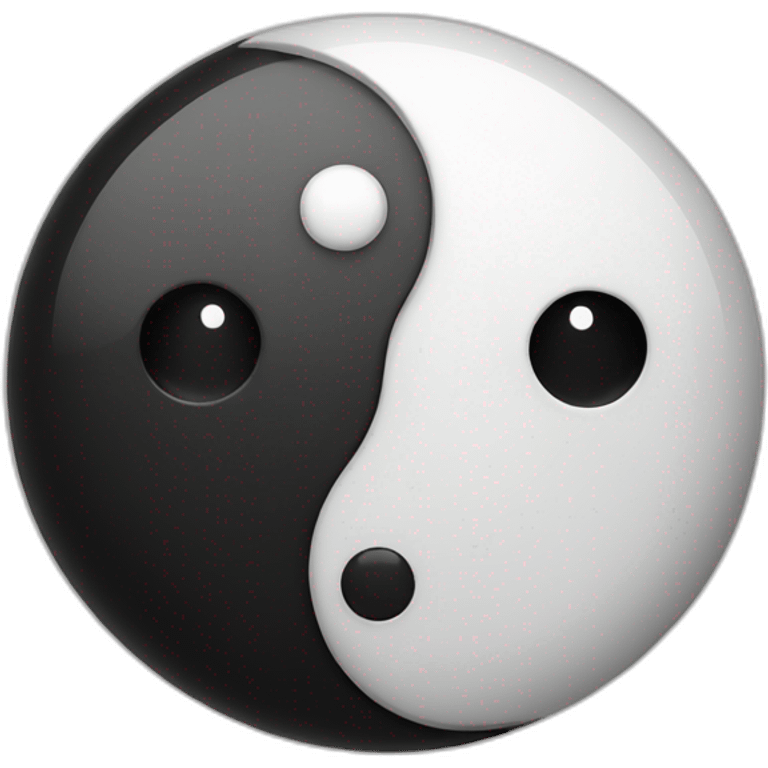 Yin yang emoji