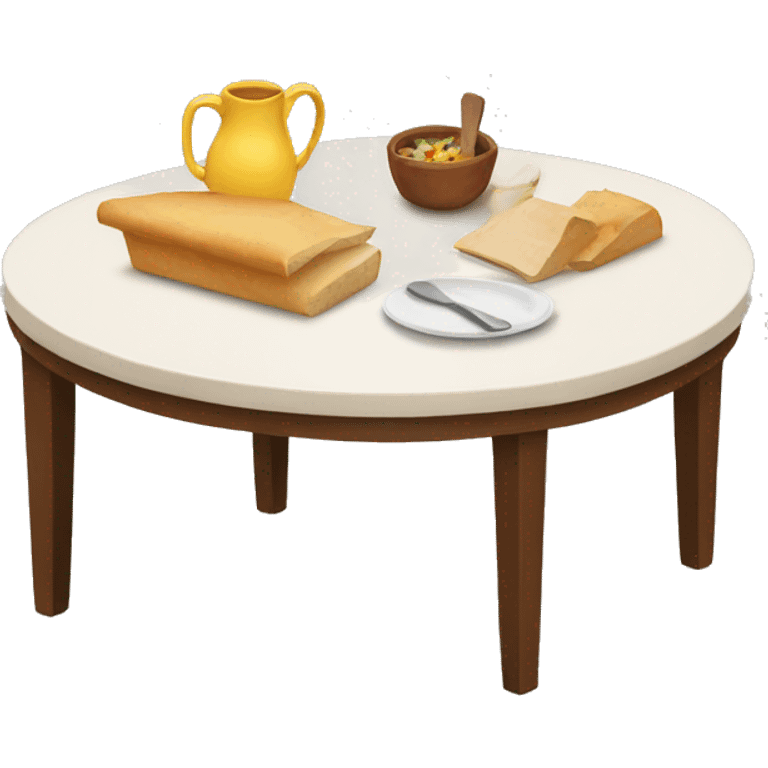 A table  emoji