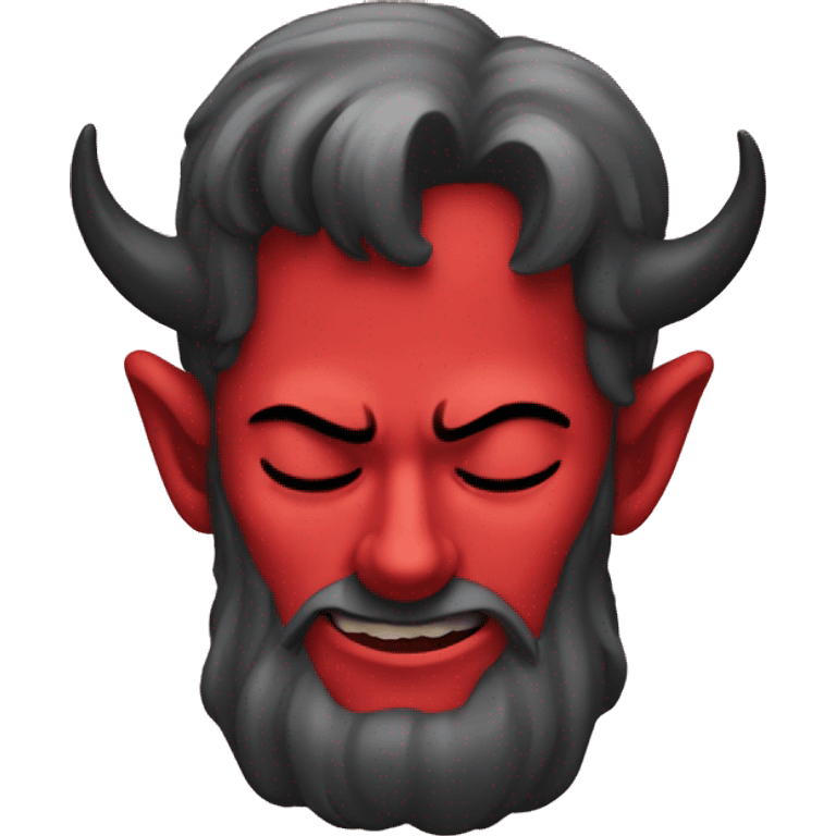 sleeping devil emoji