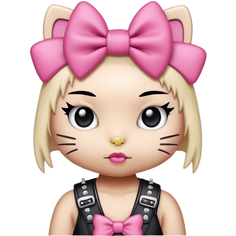  kawaii punk hello kitty emoji