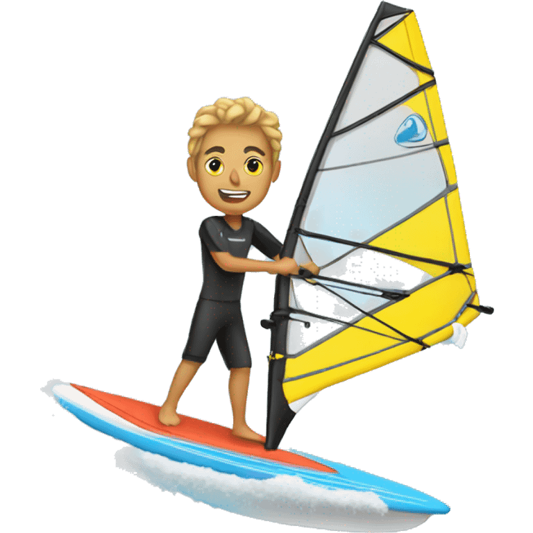 windsurfing  emoji