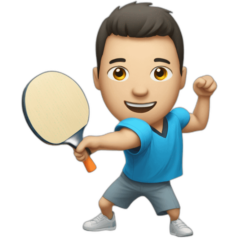 Ping pong emoji