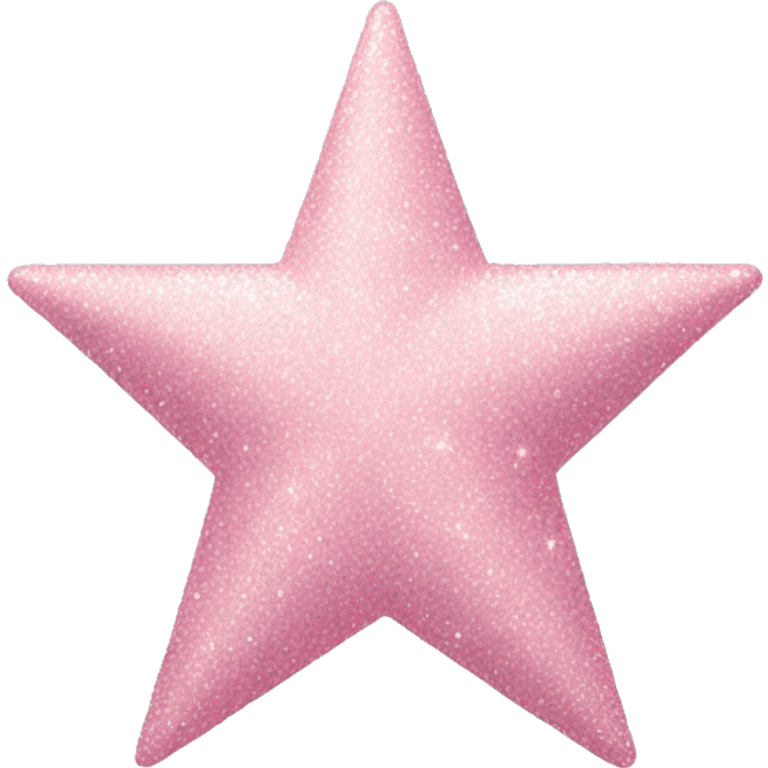 pale pink star sparkle emoji