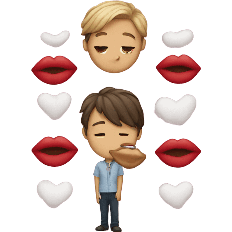 kisses emoji