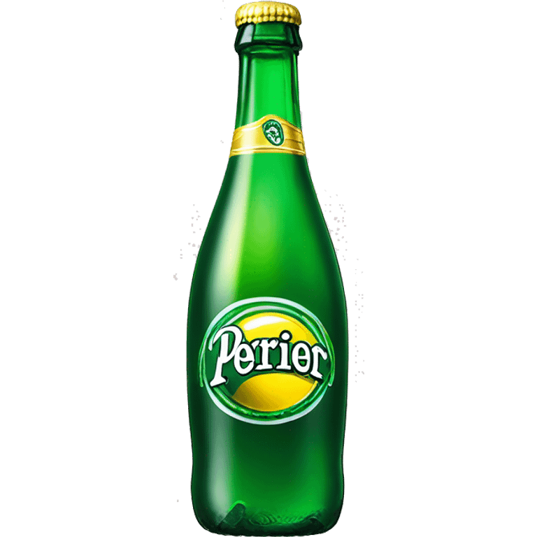 Perrier bottle emoji