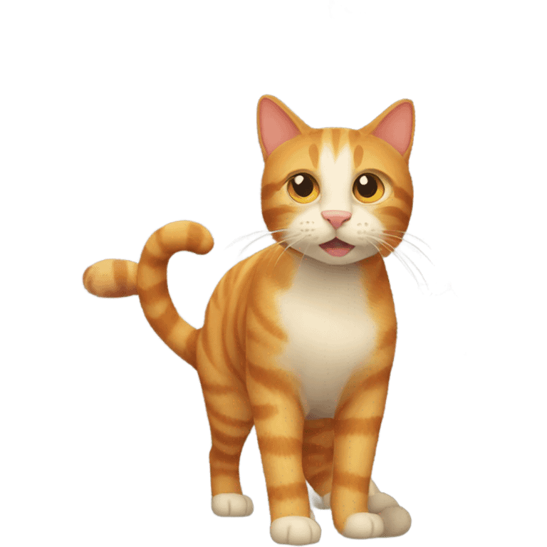 Ginger cat  emoji