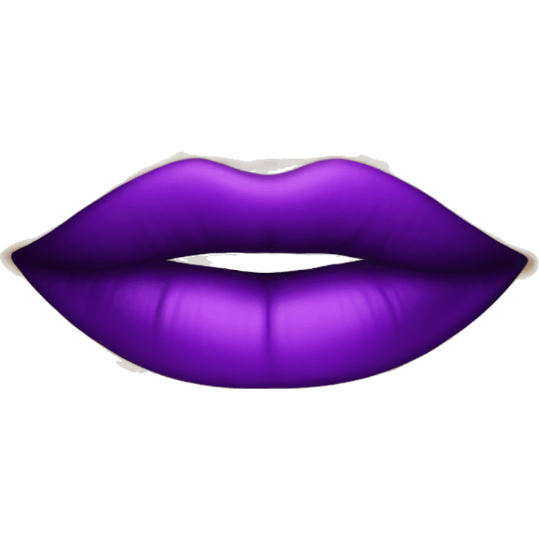 Violet lips  emoji