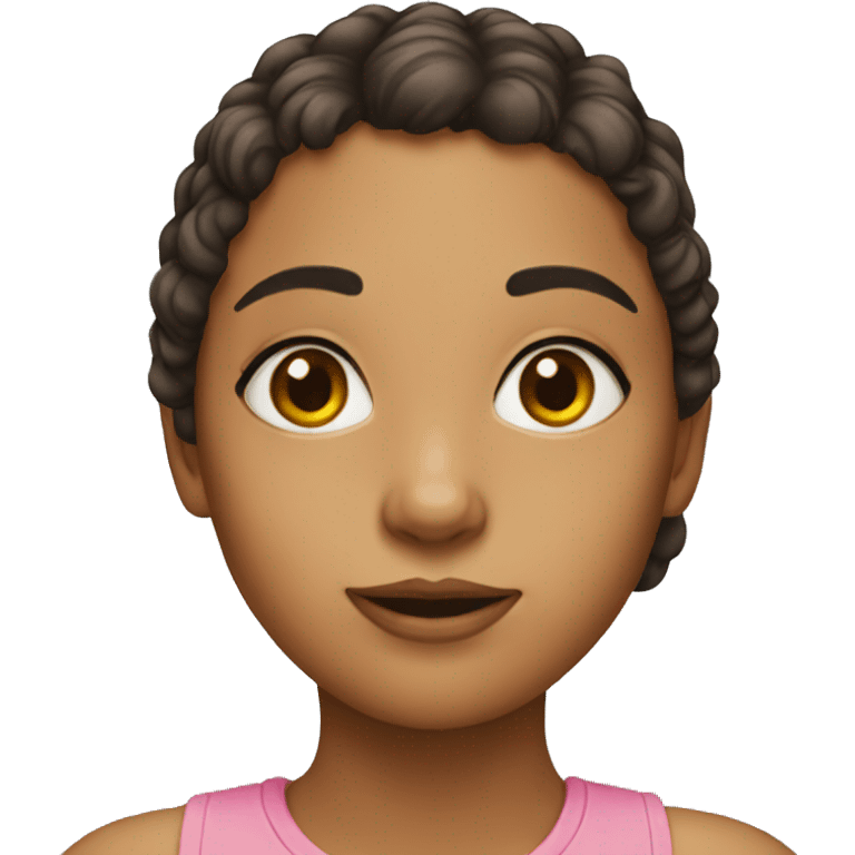 A real girl  emoji