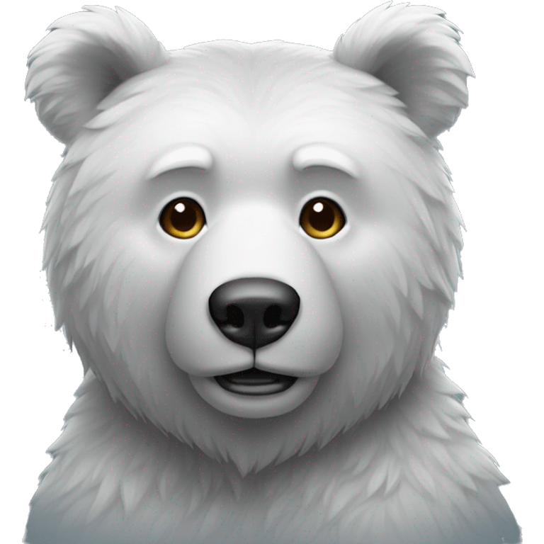 silver bear emoji