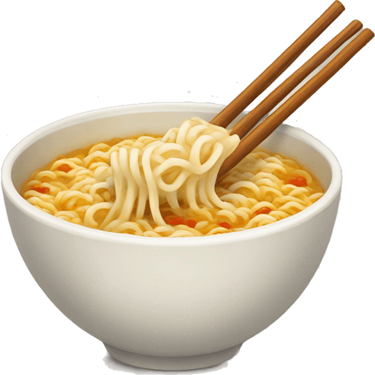 bowl with ramen  emoji