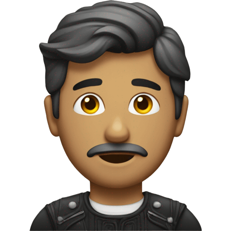 Hombre guapo alucin emoji