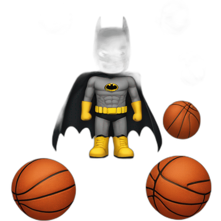 Batman basketball emoji