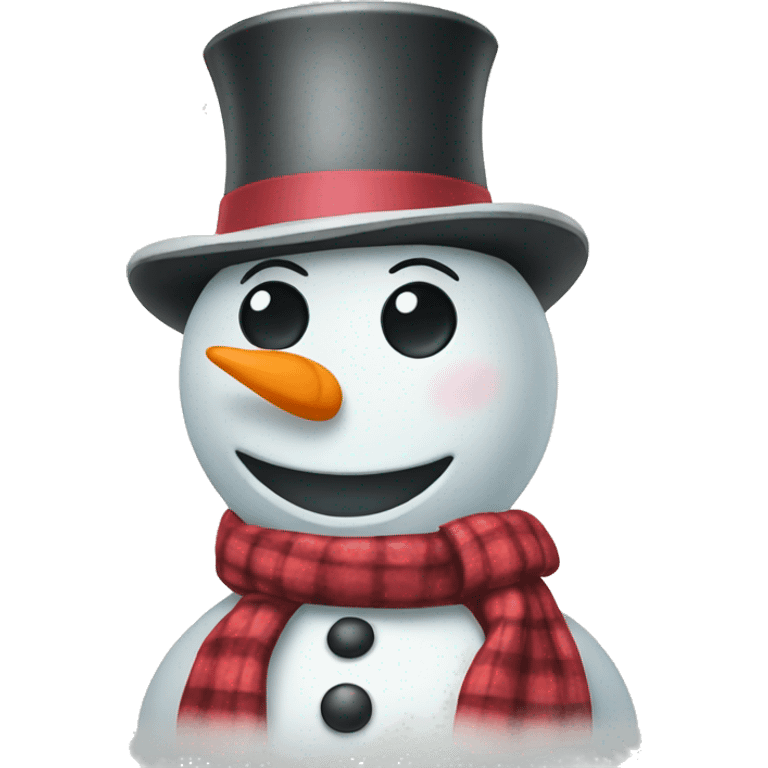 female snowman with money emoji