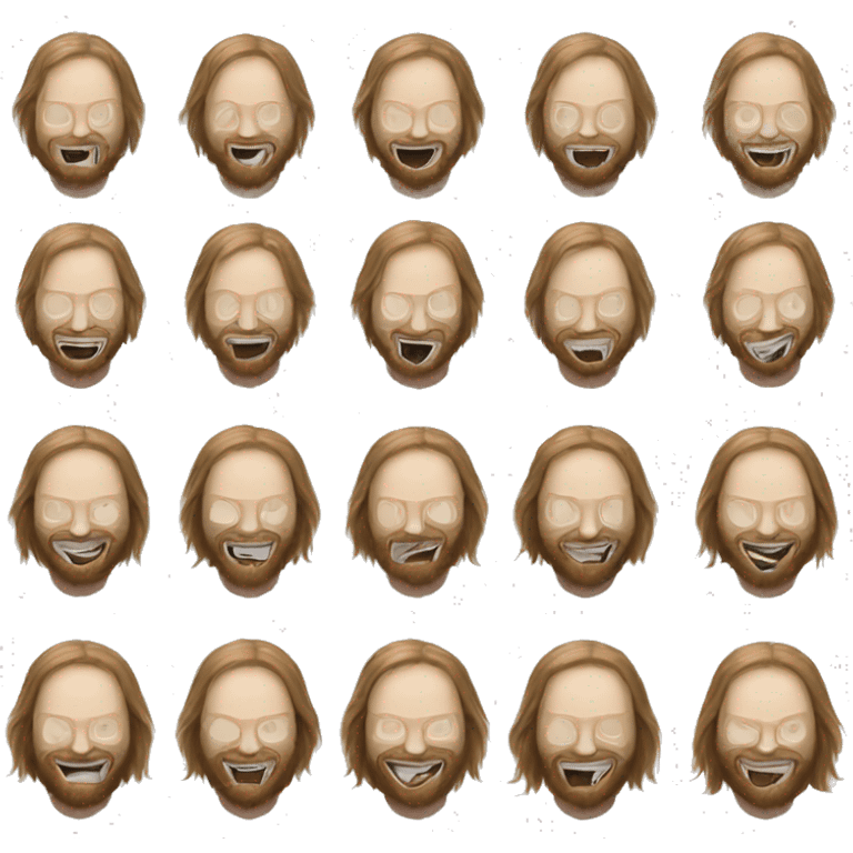 aphex twin Richard D. James Album face emoji