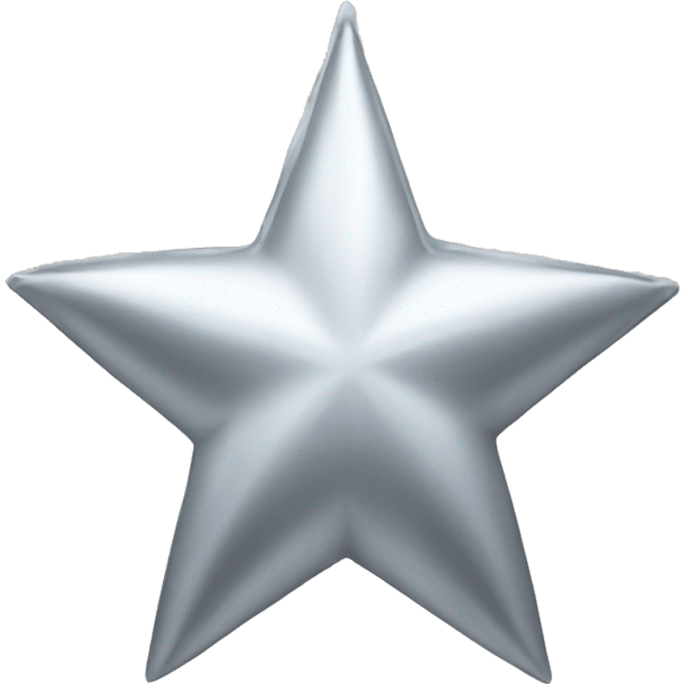 Silver star  emoji