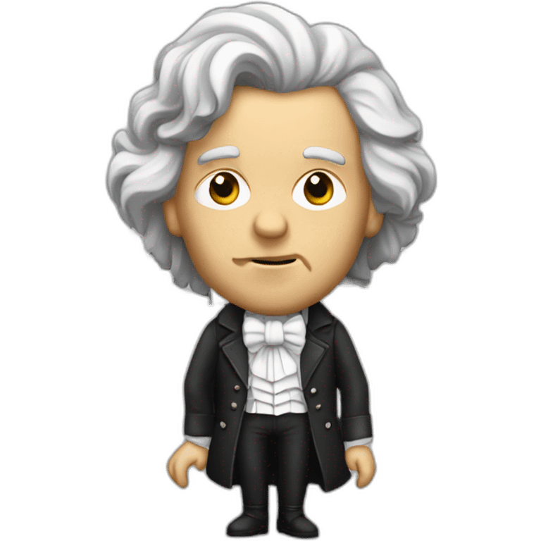 Beethoven pasando la aspiradora emoji