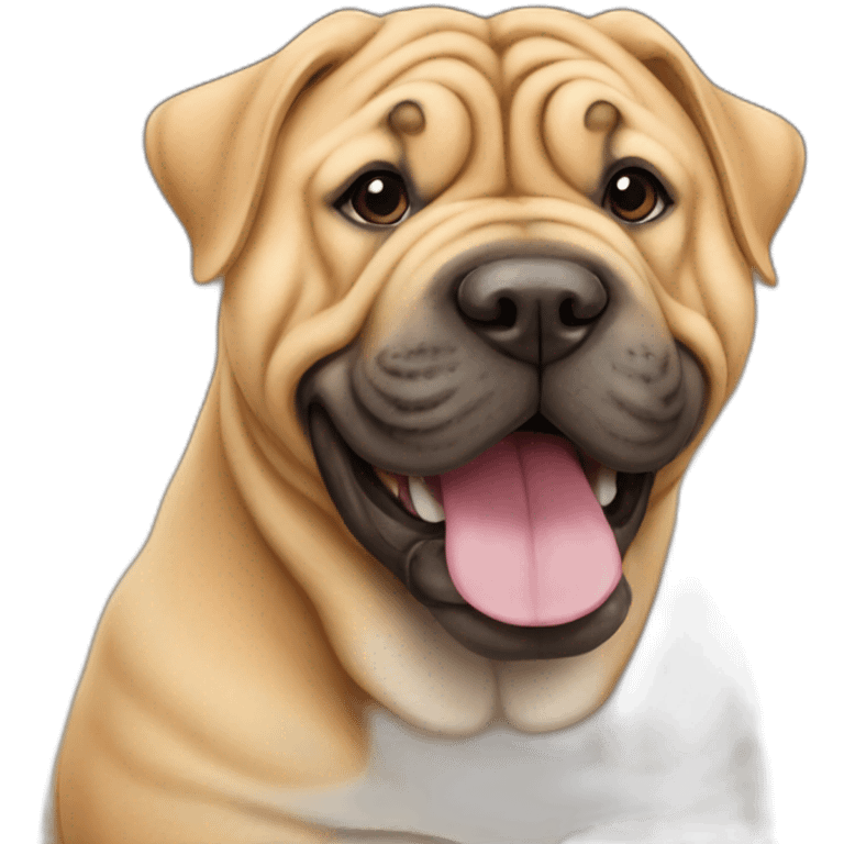 Sharpei emoji