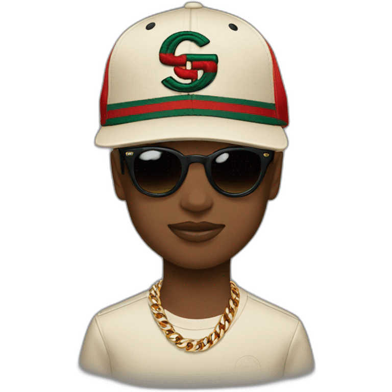 Casquette Gucci emoji