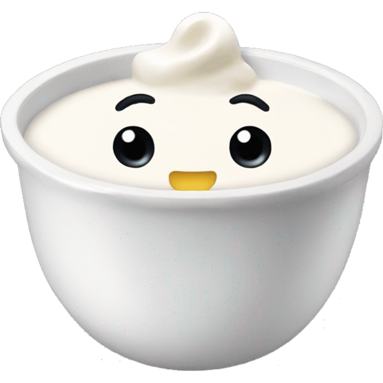 yogurt bowl  emoji