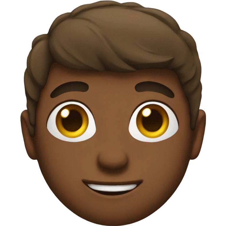 Cute guy emoji