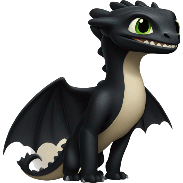 Toothless-from-How-to-train-your-dragon emoji