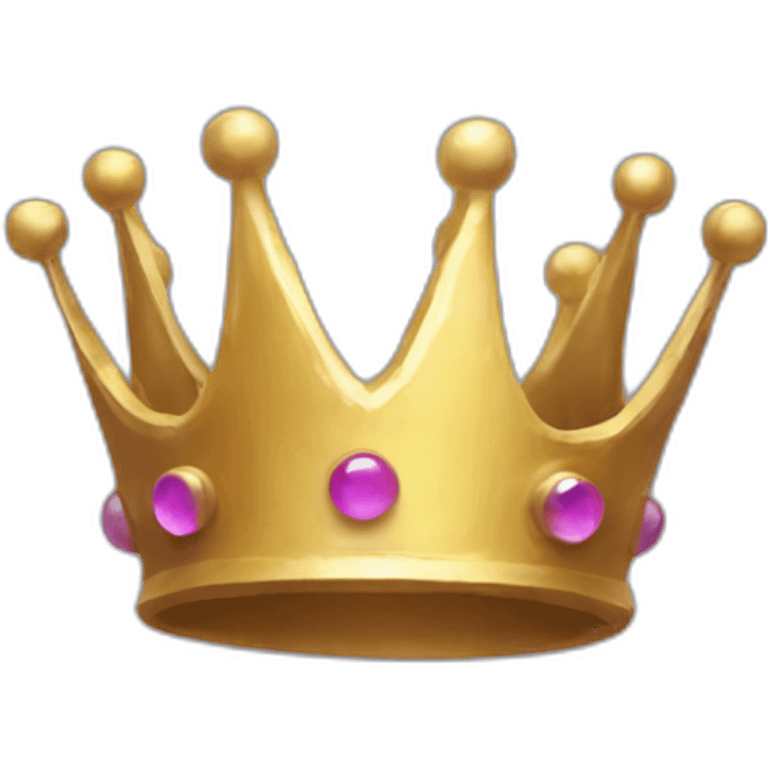 Glitched crown tboi emoji