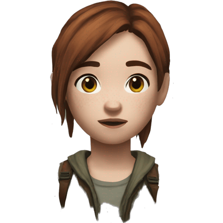 Ellie the last of us Little bit dezoom emoji