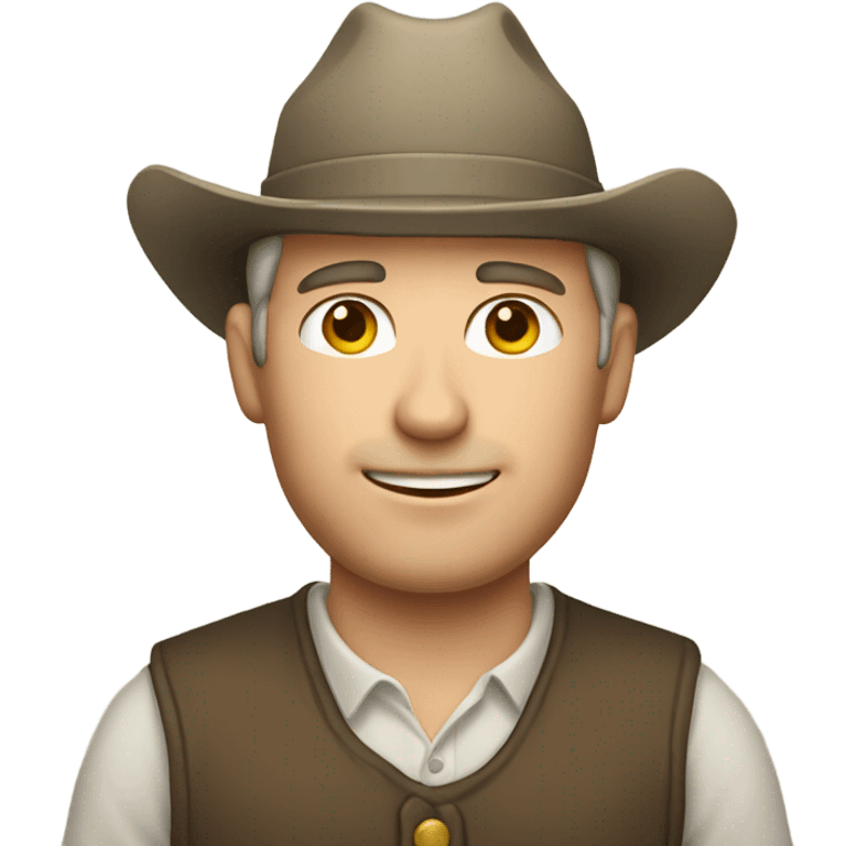 farming man in white skin emoji