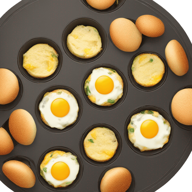 Breakfast Egg Muffins Recipe emoji