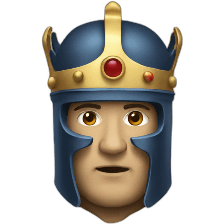 King helmet emoji