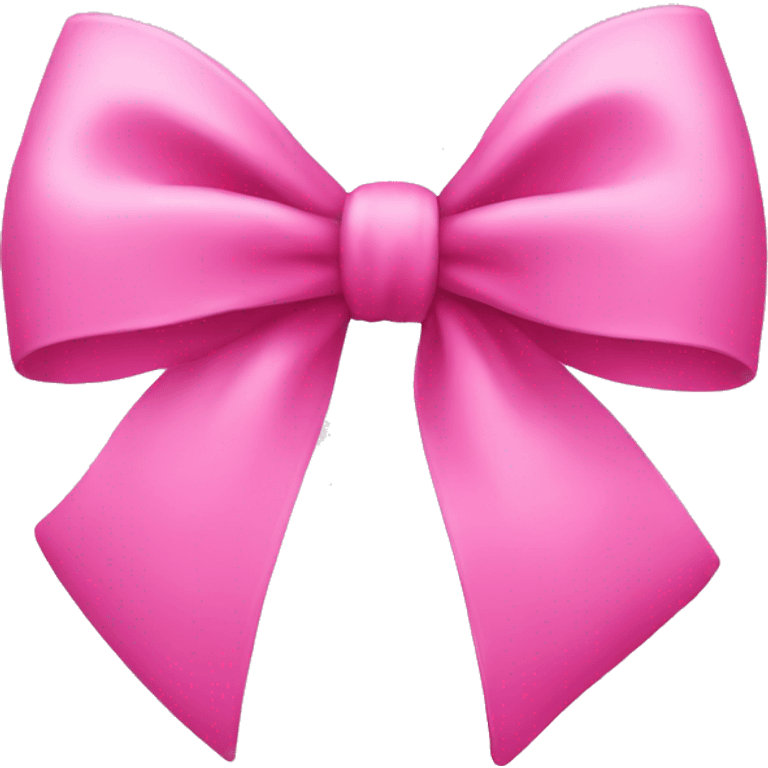 Pink bow emoji