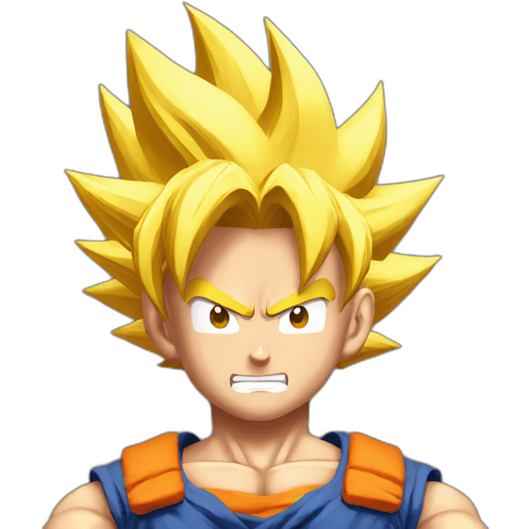 Super Saiyan  Goku emoji