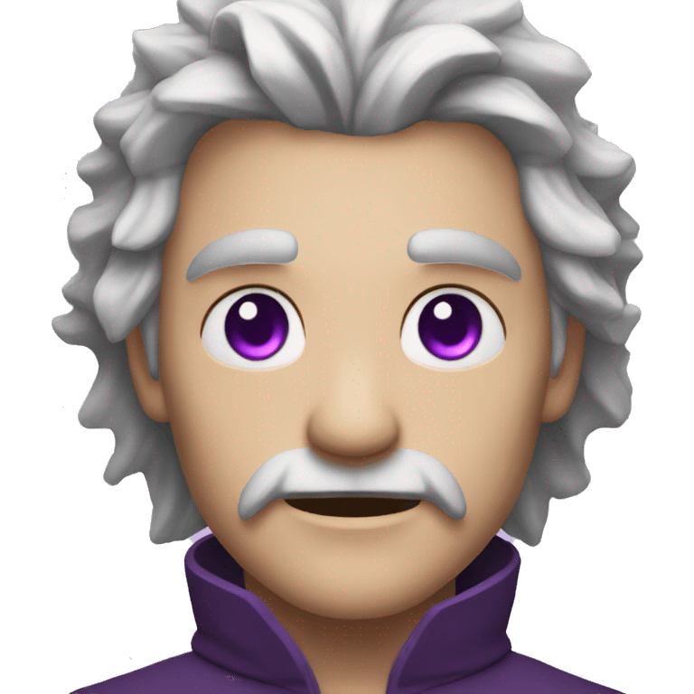 daemon targaryen with silver hair and violet eyes emoji